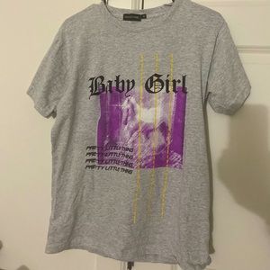 Pretty little things baby girl shirt